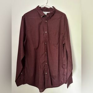 Old Navy Men’s Button Down, Large TALL, Slim Fit 💼